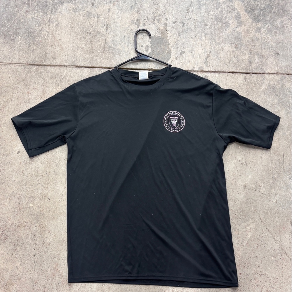 Black Long Sleeve Shirt with Logo